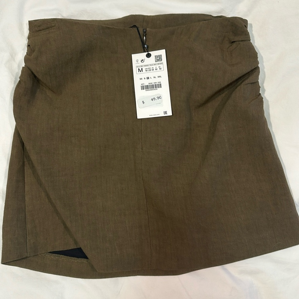 Zara linen skirt